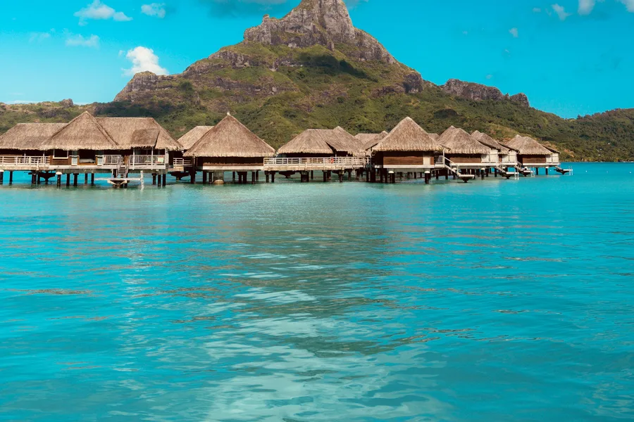 Lagunen ved Bora Bora