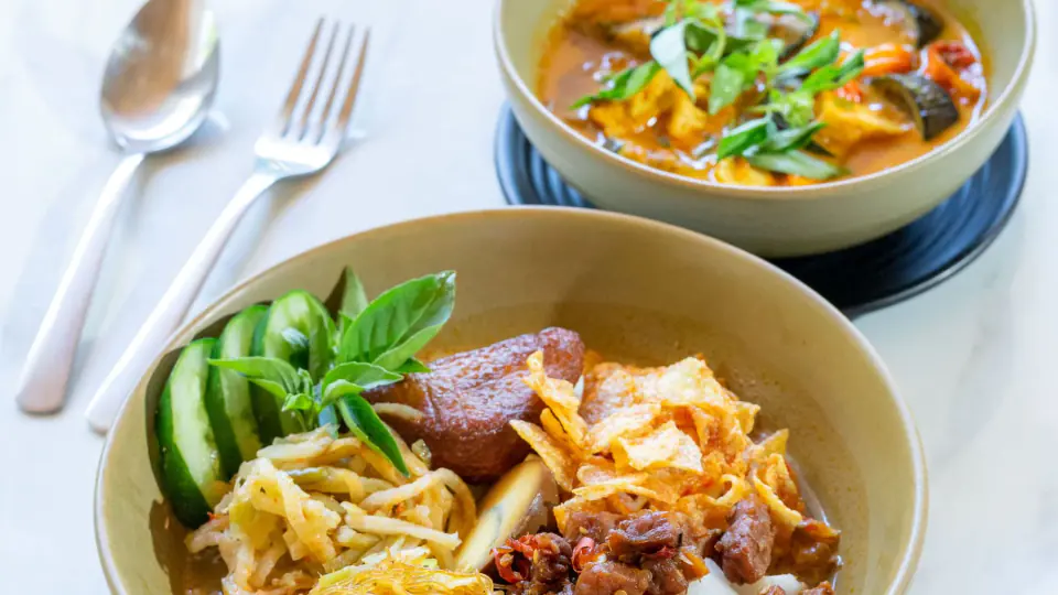 Et måltid med tradisjonelle smaker fra Bali