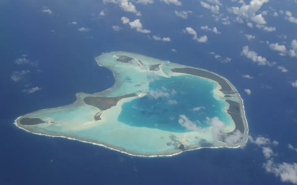 Tetiaroa i Fransk Polynesia