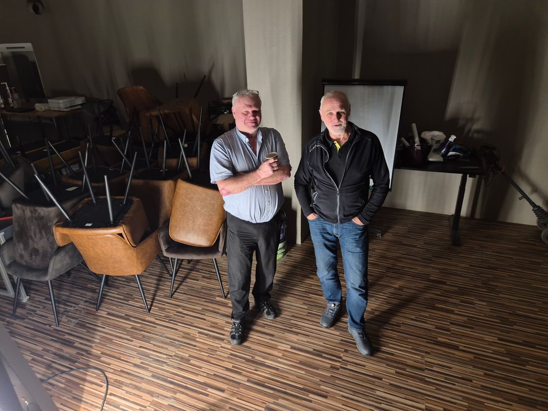 Tom Mathisen og Odd Harald «Goffy» Pedersen